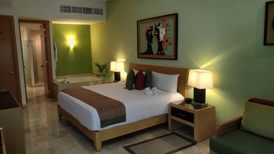 Each bedroom is the size of a hotel "mini-suite" with its own sitting are
