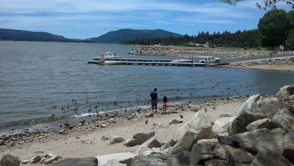 The public boat launch on the North Shore