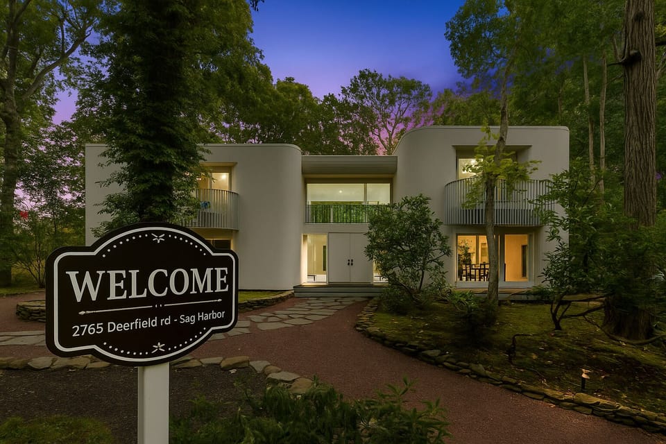 Front of the house -nighttime