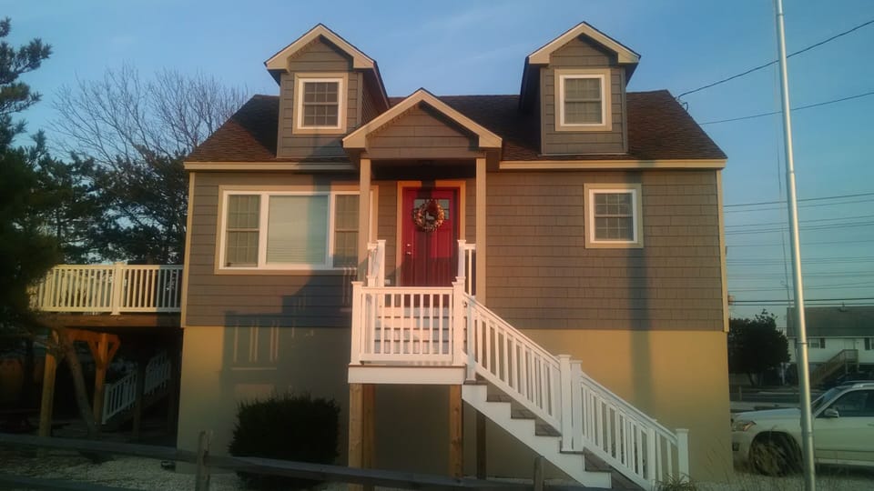 Raised Cape, completely renovated in 2014.