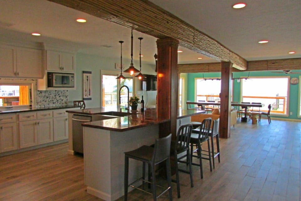 Open floor concept