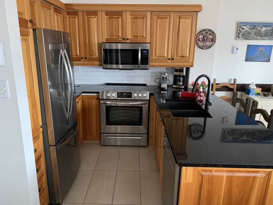 Kitchen with new appliances
