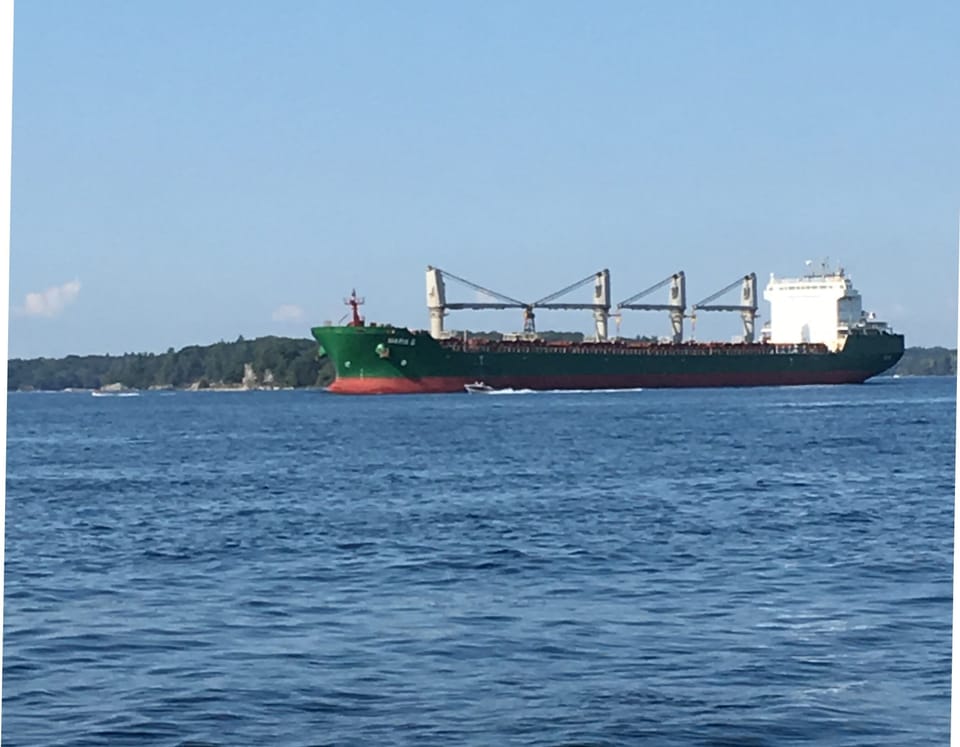 Close to the Shipping Channel!