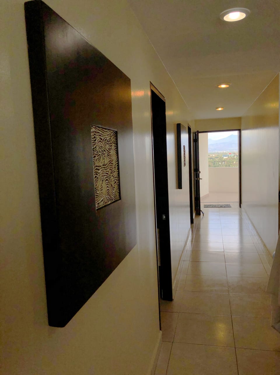 Hallway entering the condo