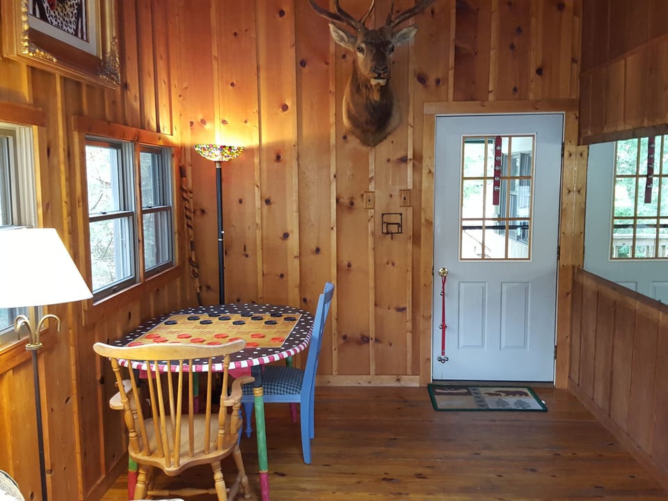 Checkers is just one of the game's you can enjoy at Whispering Pines!