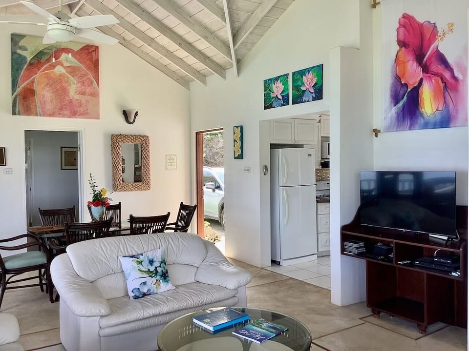 Living room looking towards main entrance