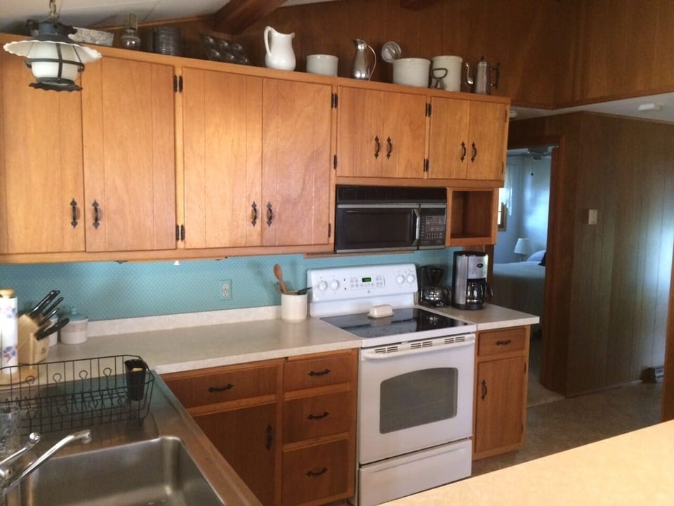 Open Kitchen with bar sitting