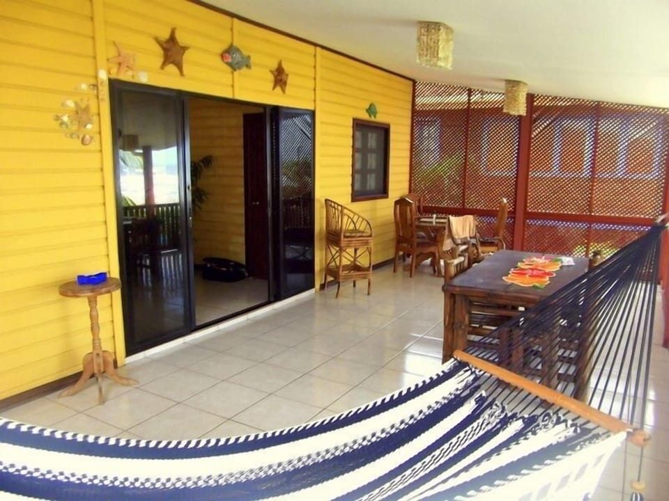 Relax in the hammock on the Lanai