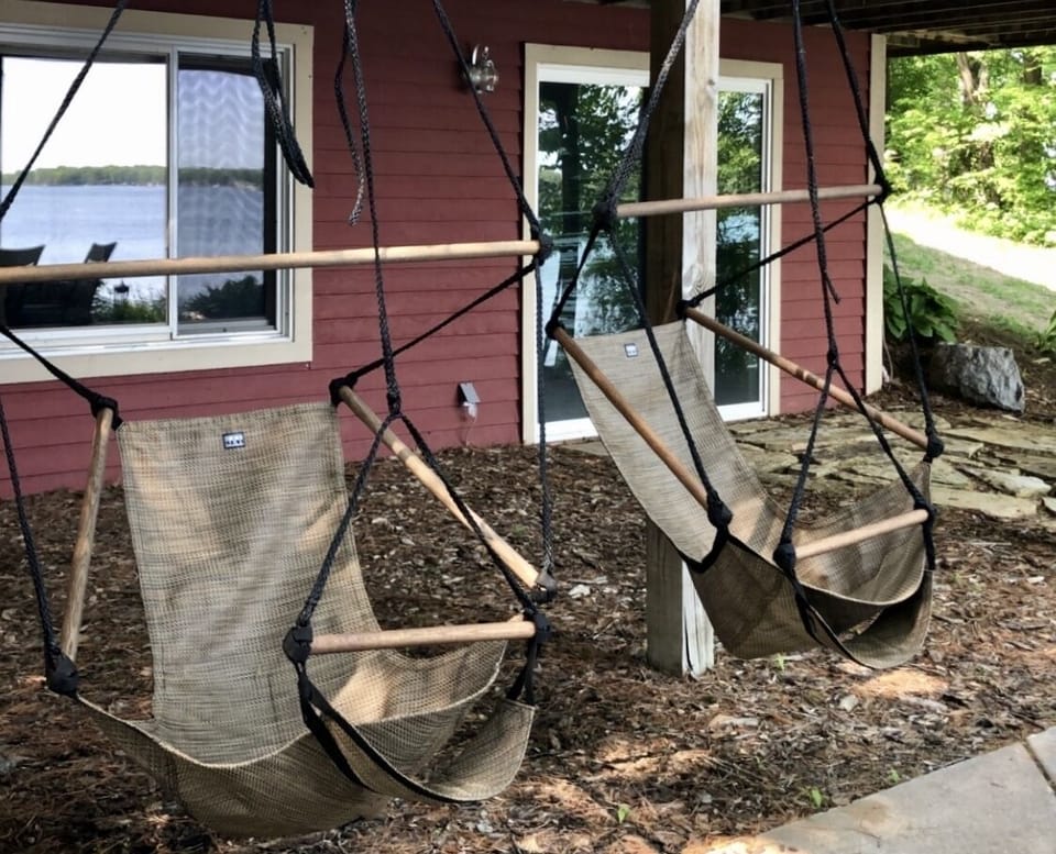 Sky Chairs for napping or chatting