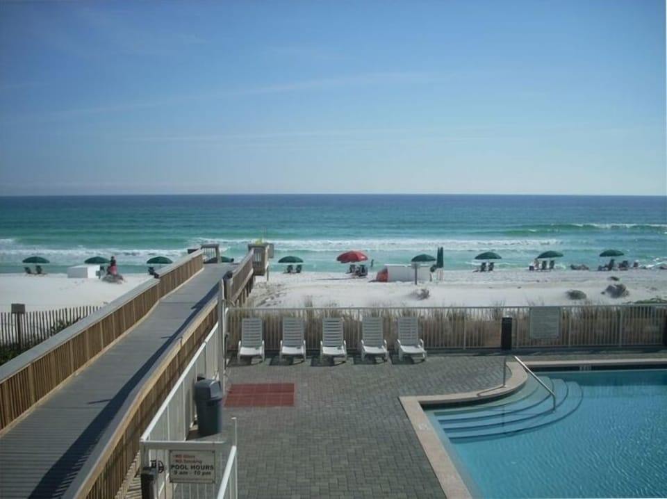 Beautiful views taken from our 2nd story balcony