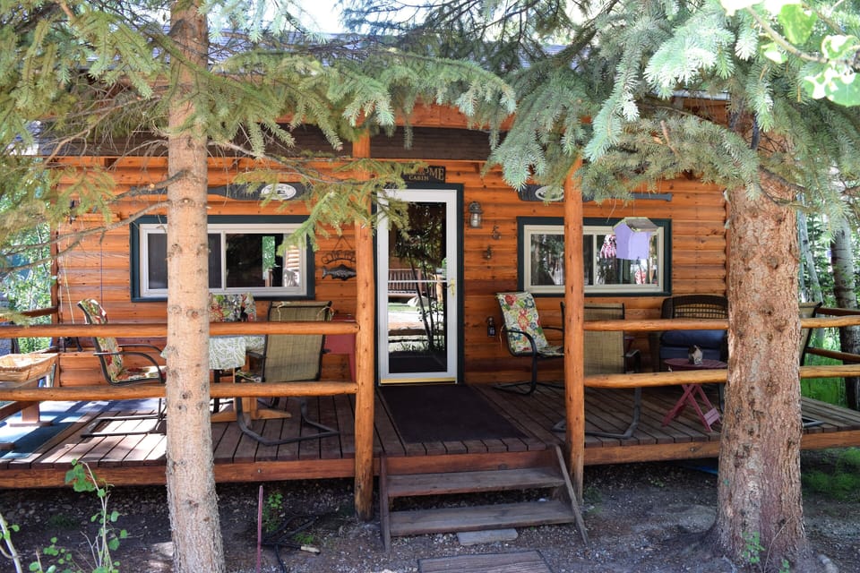Cabin Front Porch