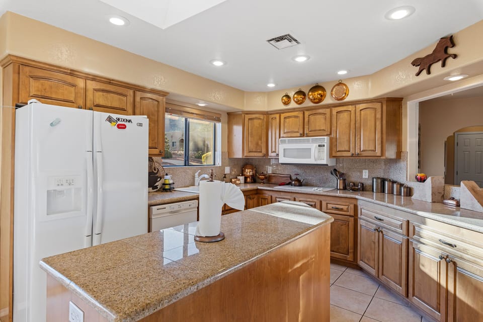 Fully stocked kitchen with everything you can possible think of!