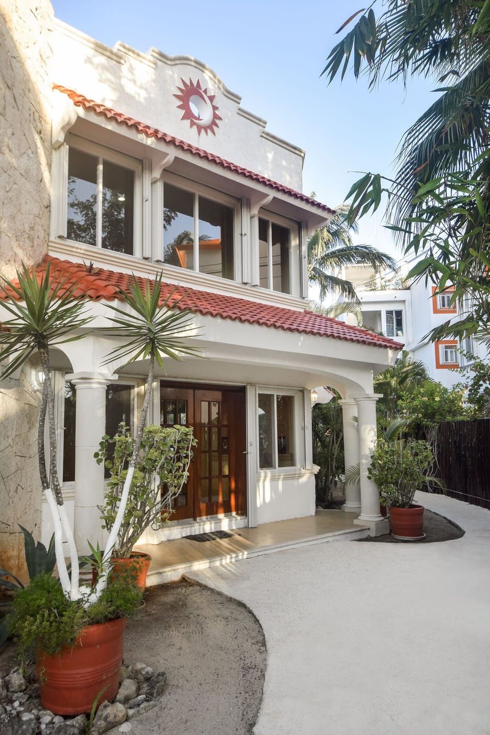 Stunning stone and stucco two story Spanish designed villa