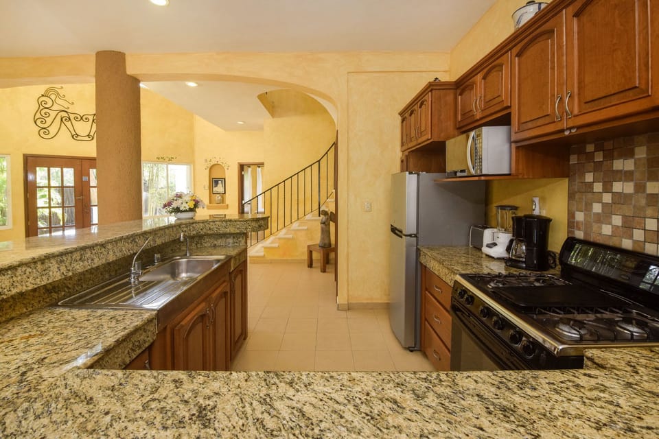 open kitchen great for entertaining