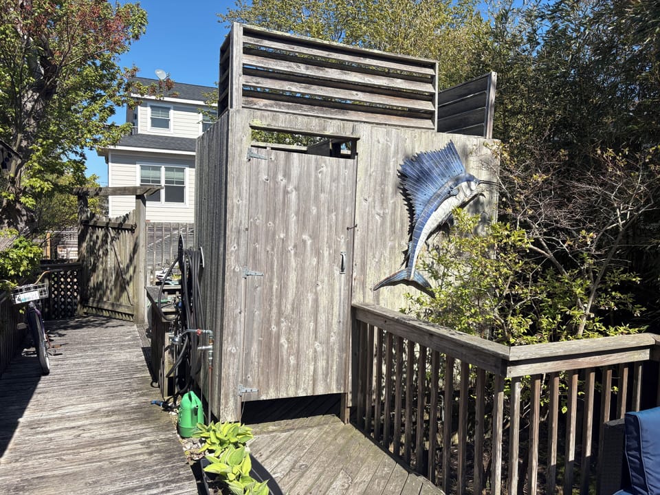 Outdoor shower