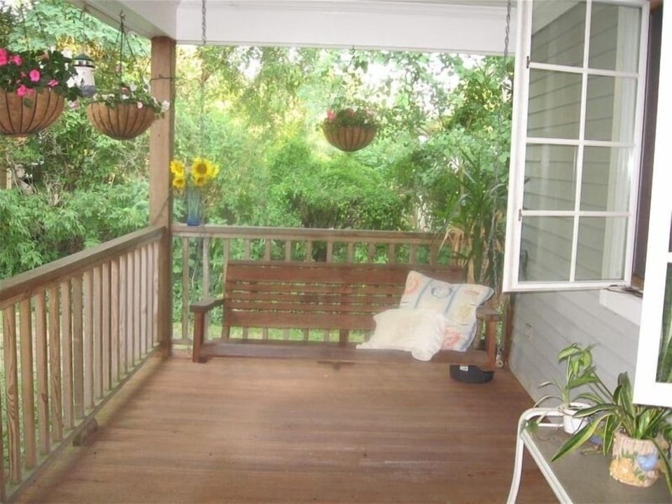 Relax on the front porch