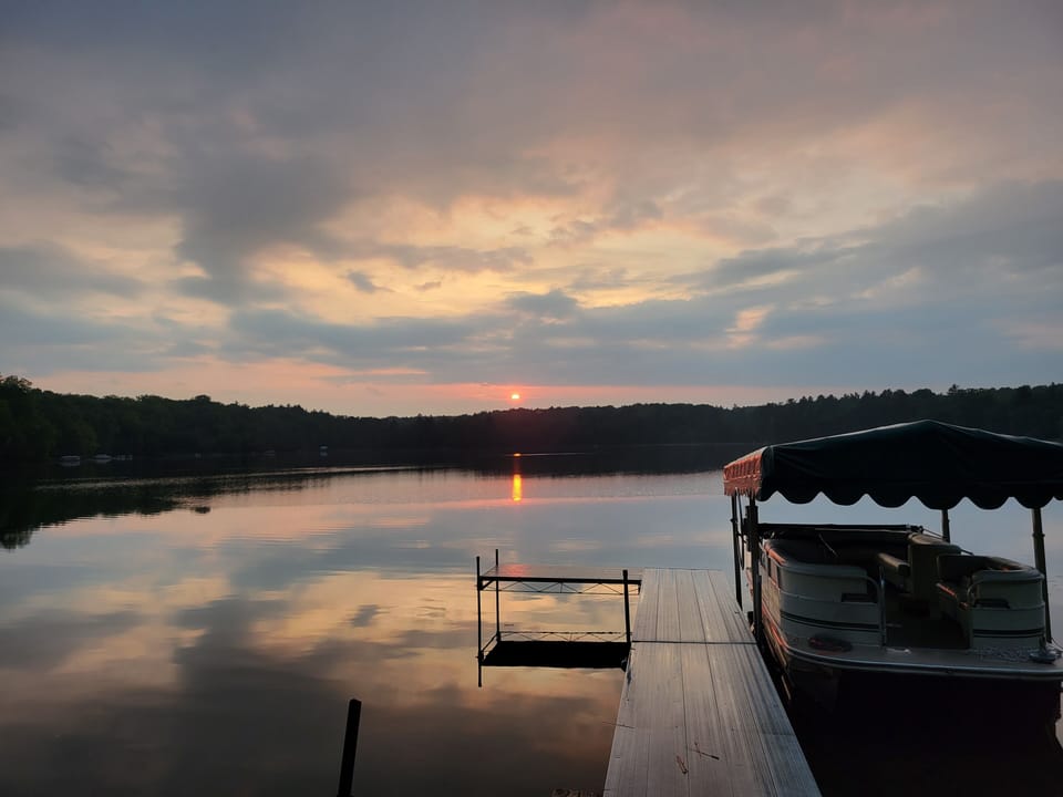 We have beautiful sunsets!