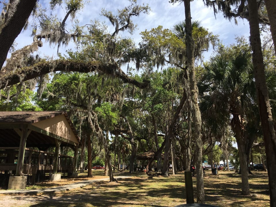 Bing's Landing - great BBQ! 20 minutes up the A1A
