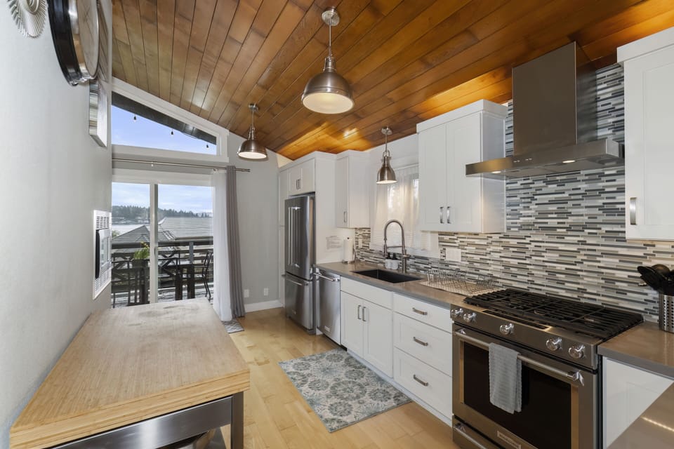 Remodeled kitchen