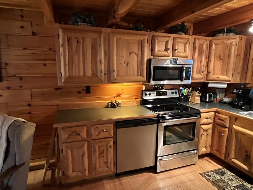Lots of counter space for groceries and vacation stuff!
