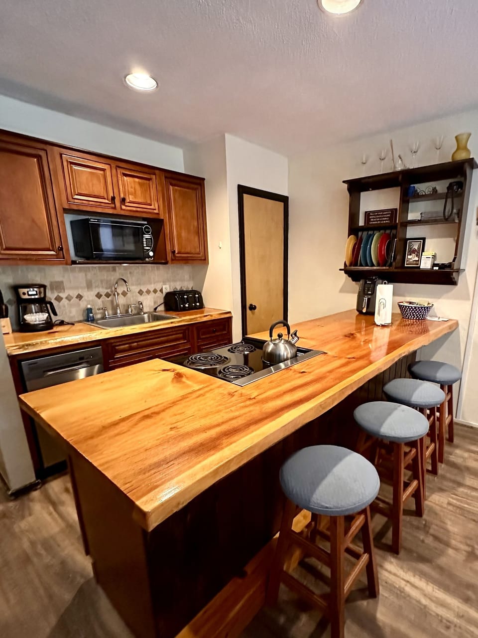 Beautiful wood bar