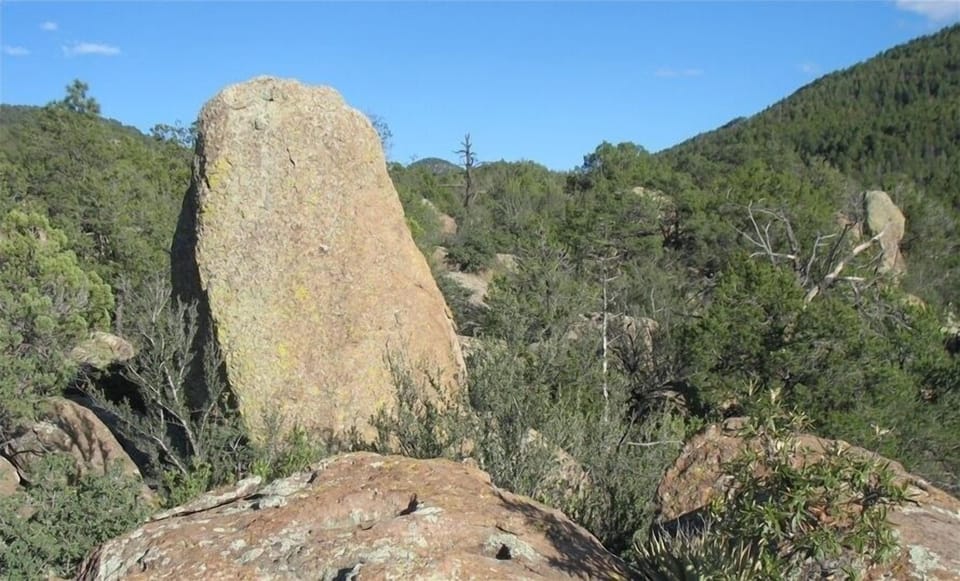 Desert view from private 21 acre trail system