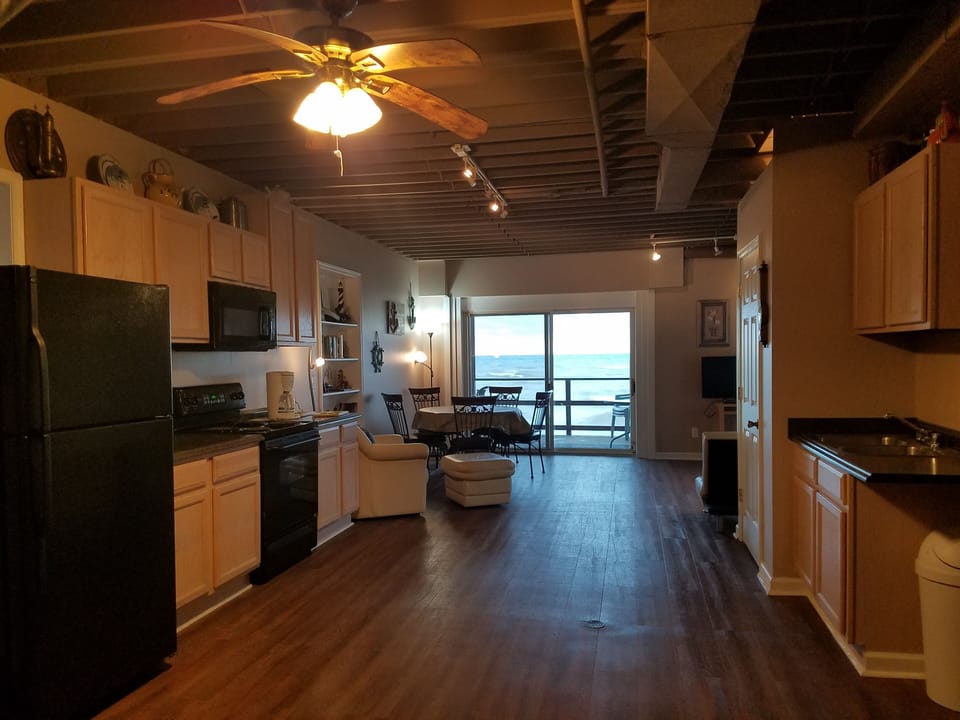 Lower level kitchen