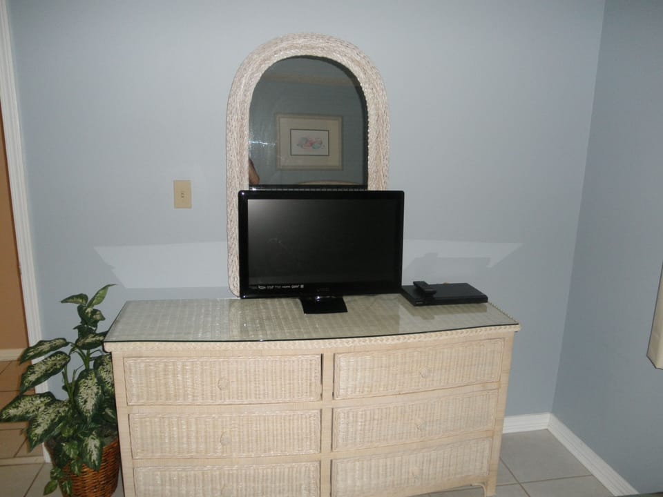 26' Flat screen TV in guest bedroom