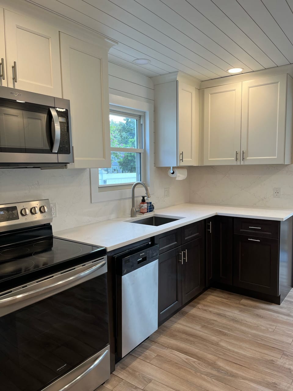 Newly remodeled kitchen
