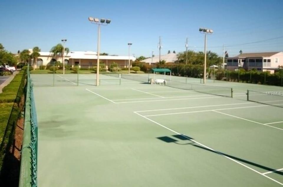 Four Tennis Courts