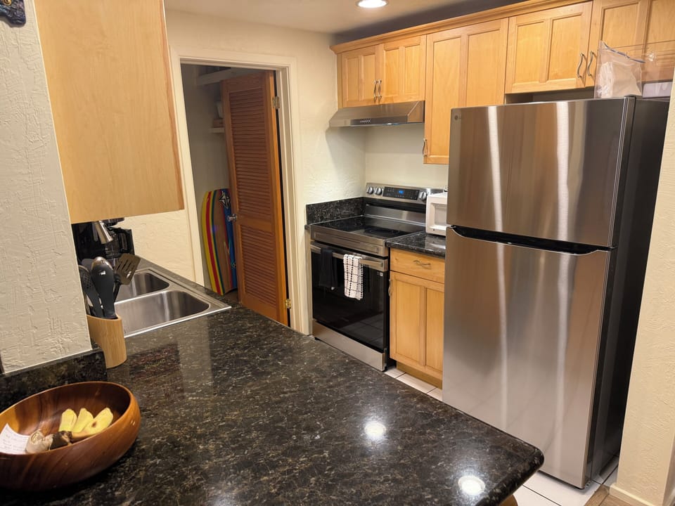 New appliances in kitchen
