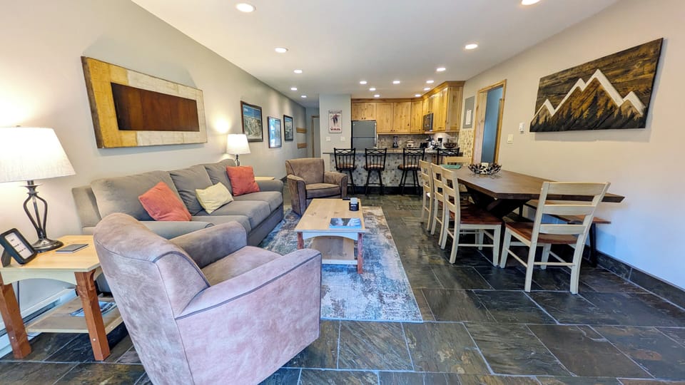 BC West L-1 living room and kitchen 
