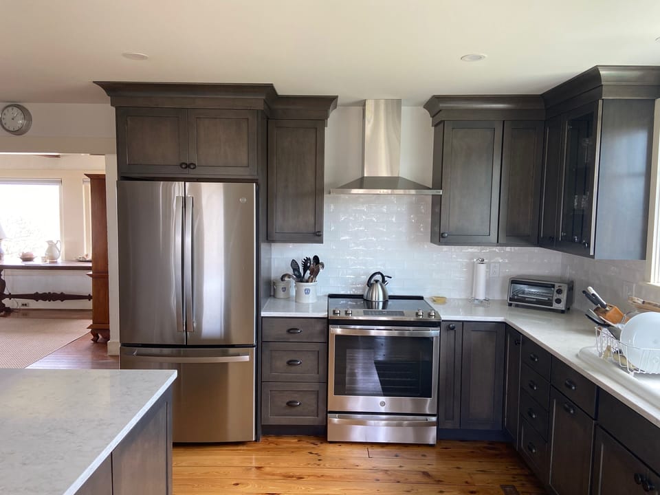 Newly renovated kitchen
