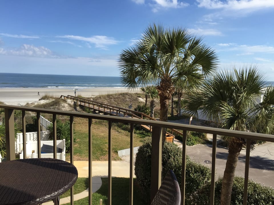 Your view from the balcony seating