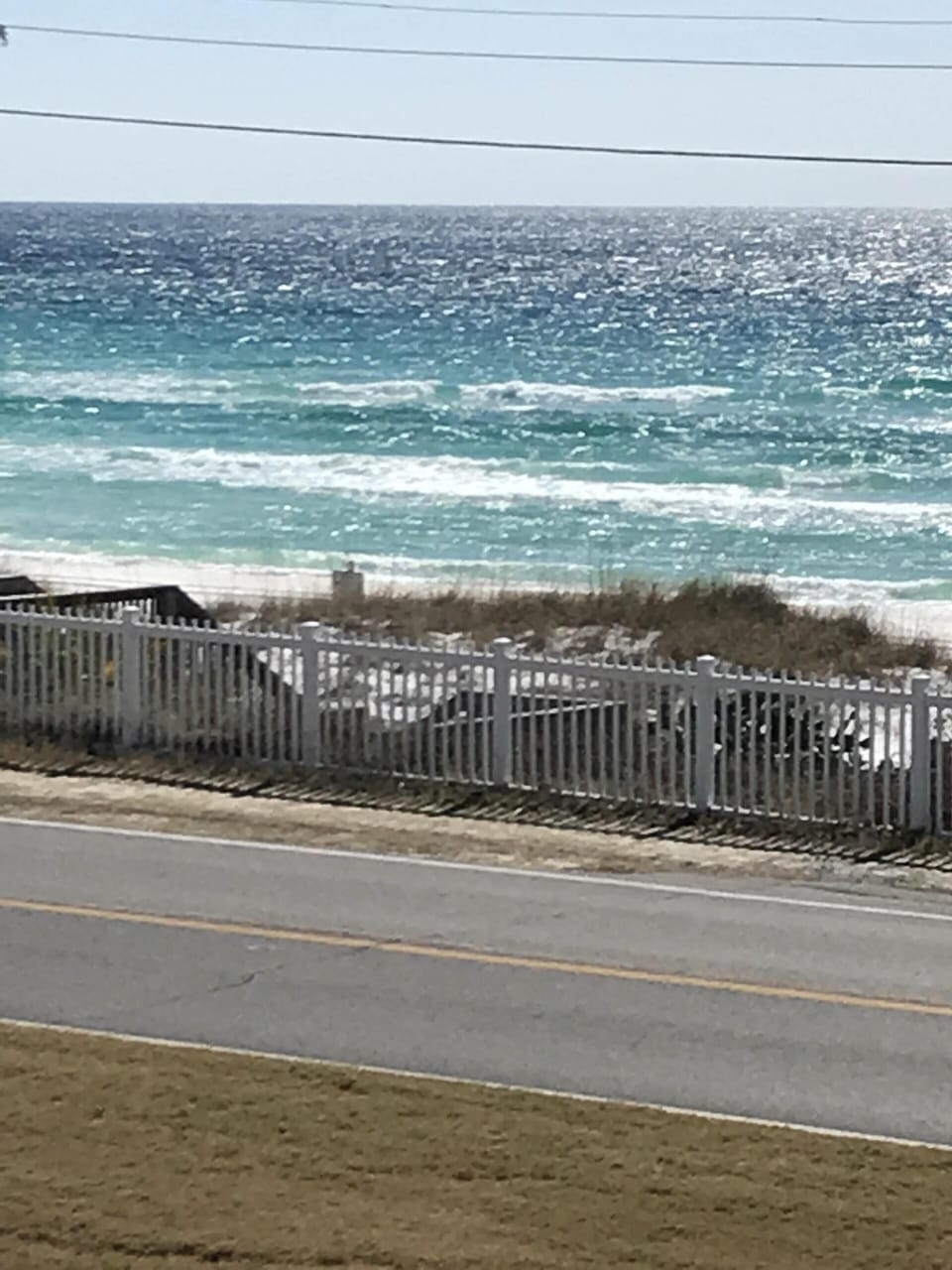 View from the balcony