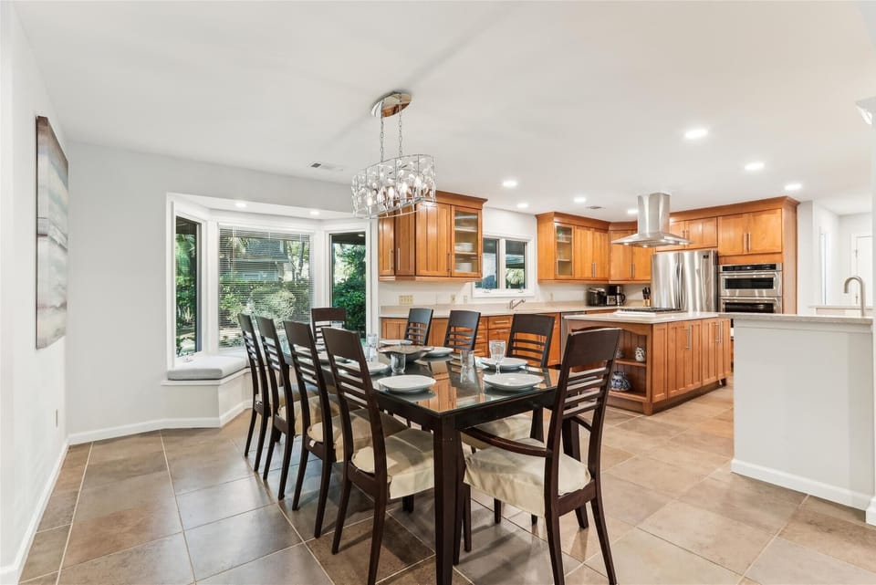 Dining Area with Seating for Eight at 20 Baynard Cove Road