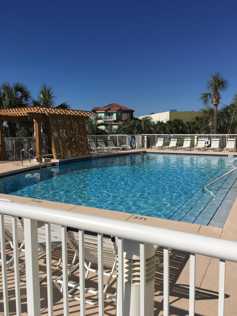 Terrace pool