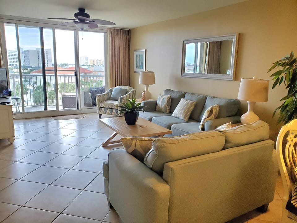 Living room with access to balcony