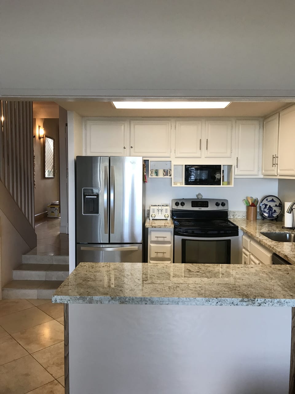 Recently updated kitchen
