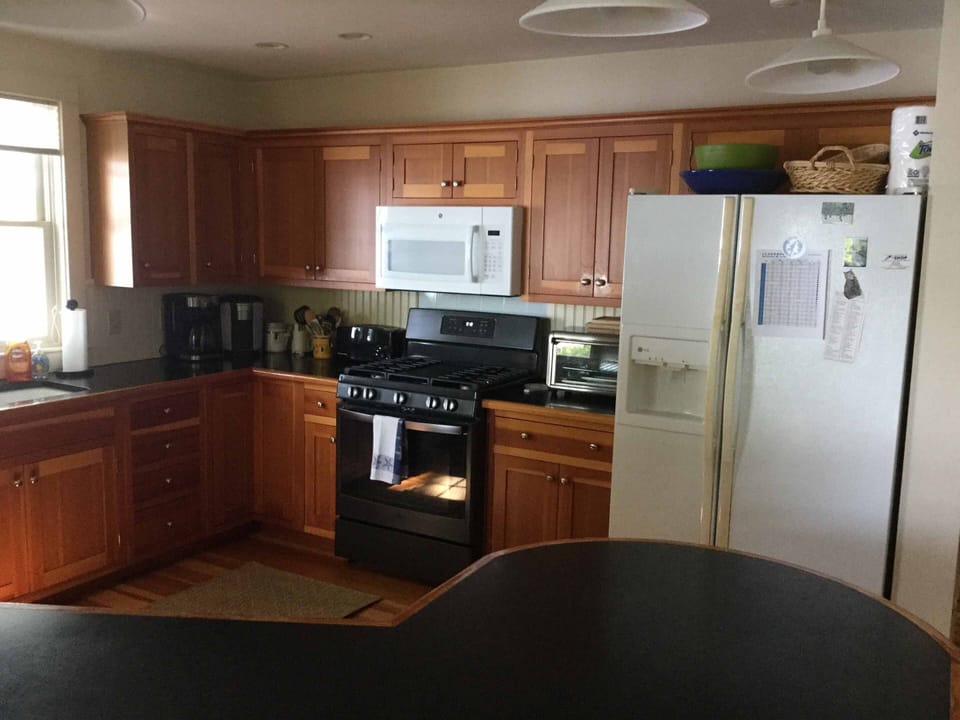 Kitchen provides all necessary appliances