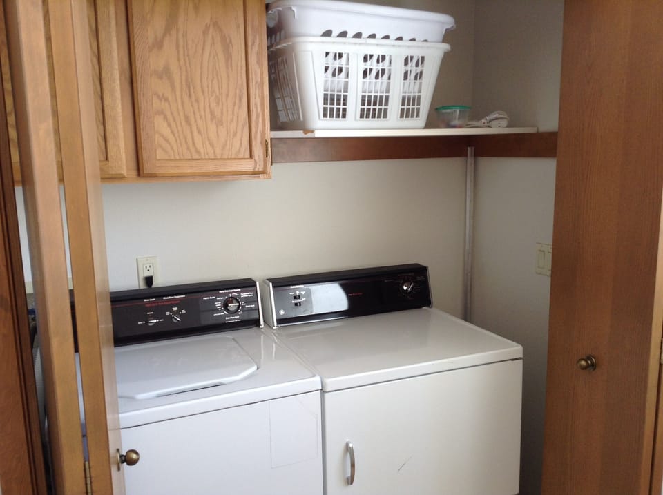Upstairs laundry