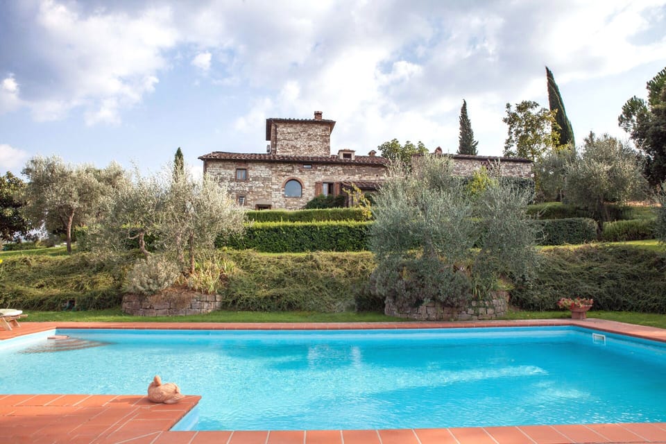 Property view from the private pool