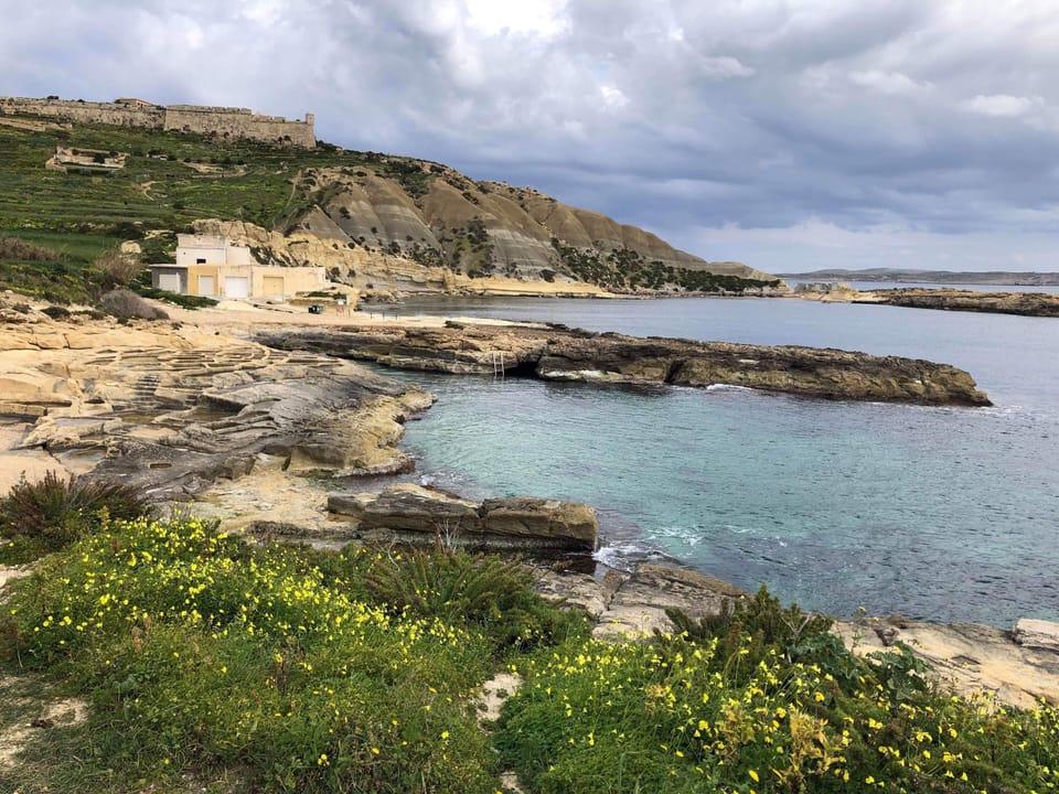 Xatt L-Ahmar 
10 min walk or 2 min drive from the apartment