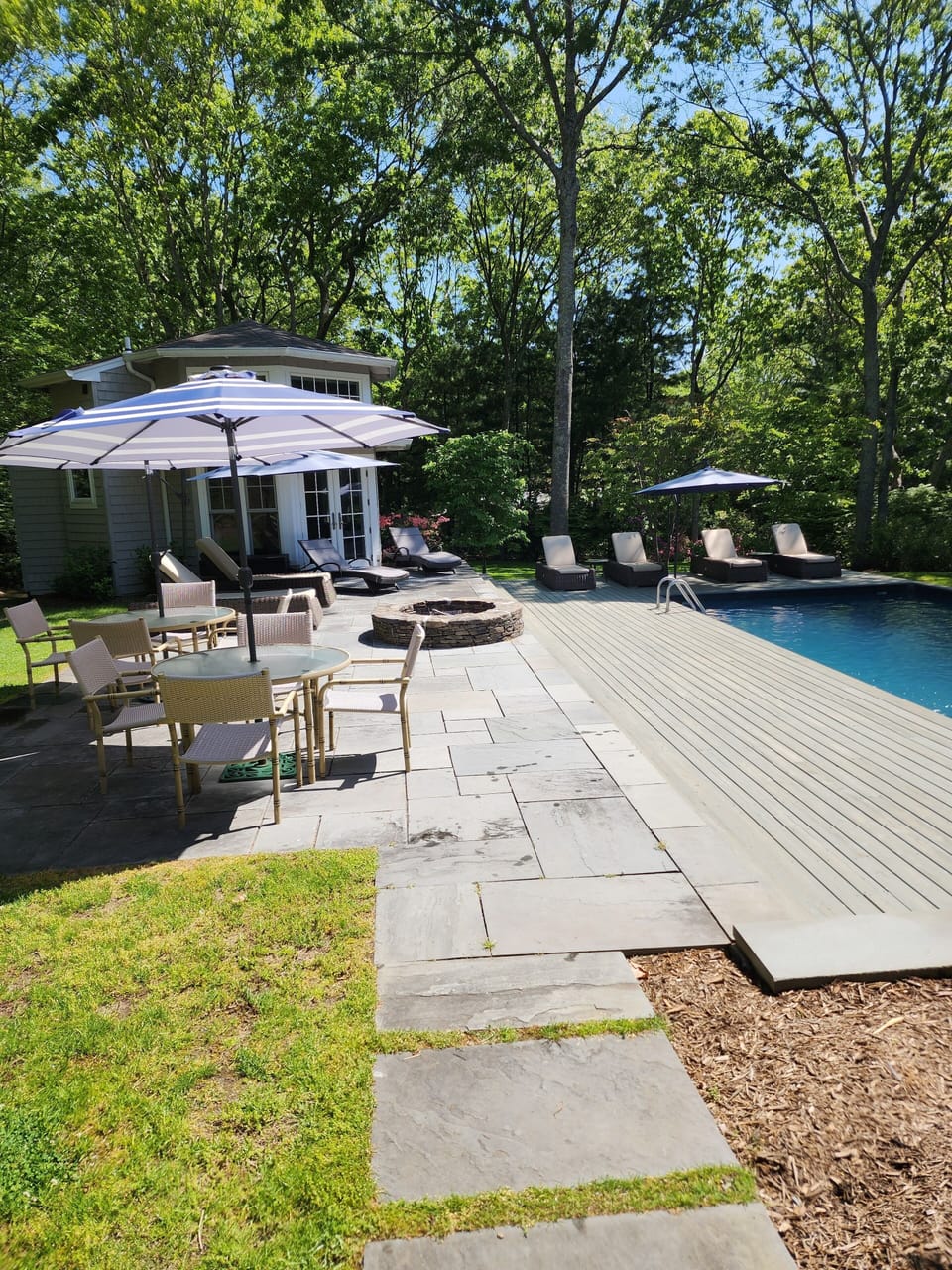 Pool Terrace w/ Firepit