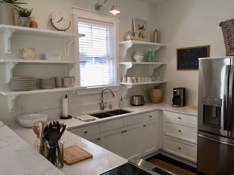 Newly updated kitchen