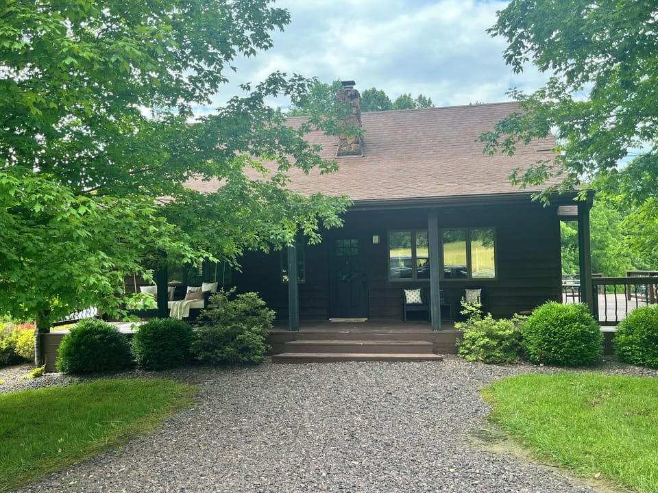 Beautiful Lodge situated upon 70 acres.