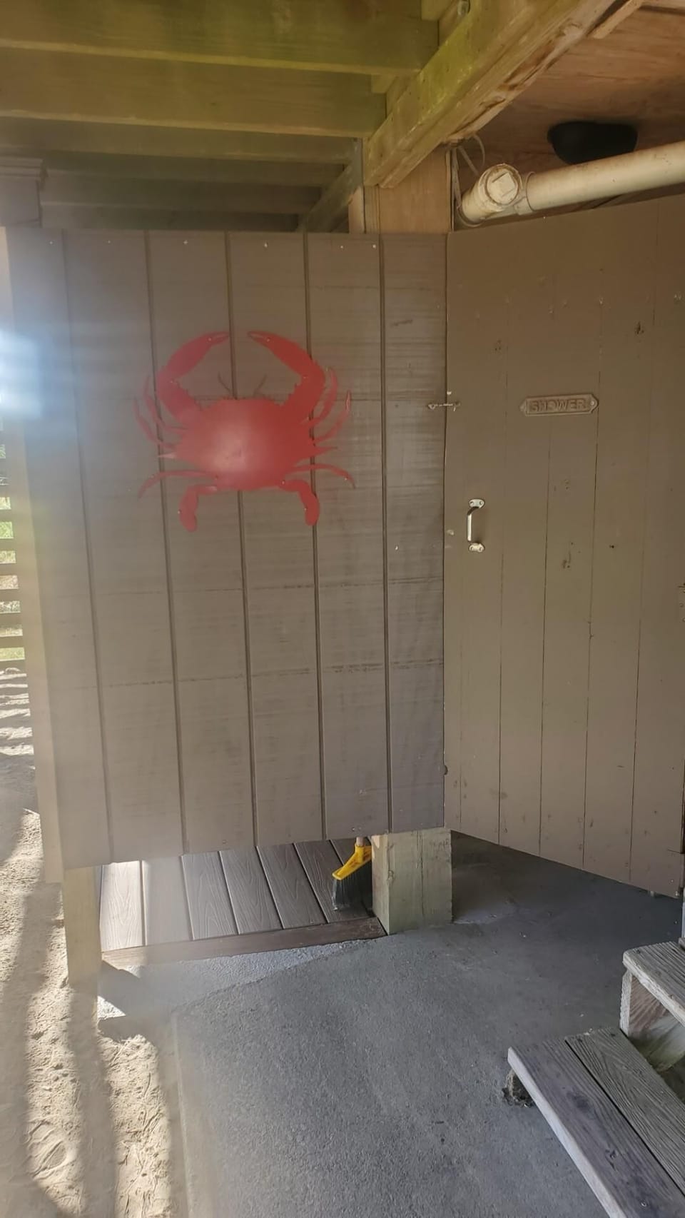 New Outdoor Shower and Changing room added in 2025.