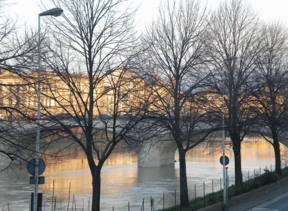Ponte alla Vittoria bridge View from the apartment