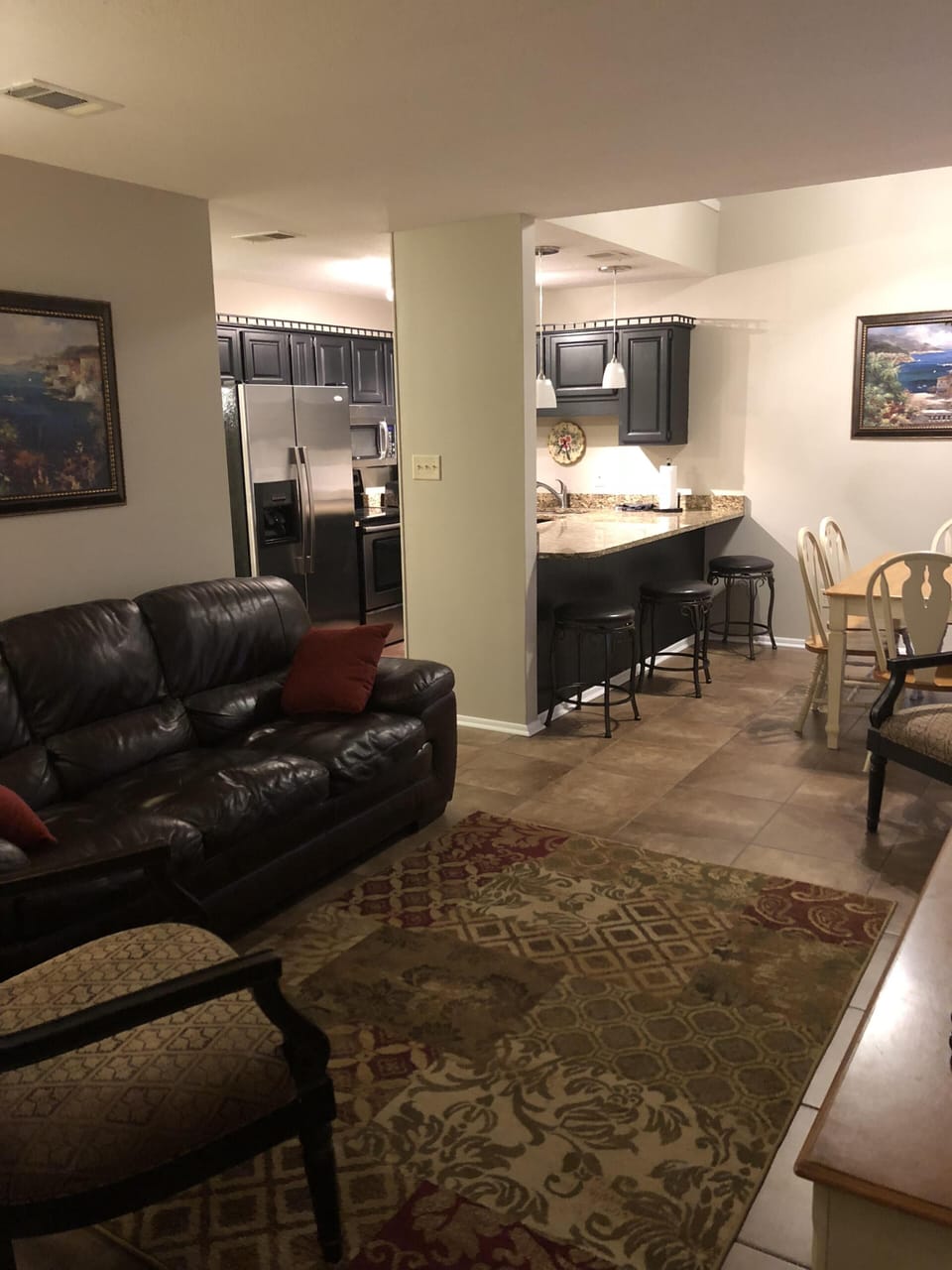 Downstairs, Den, Dinning & Kitchen