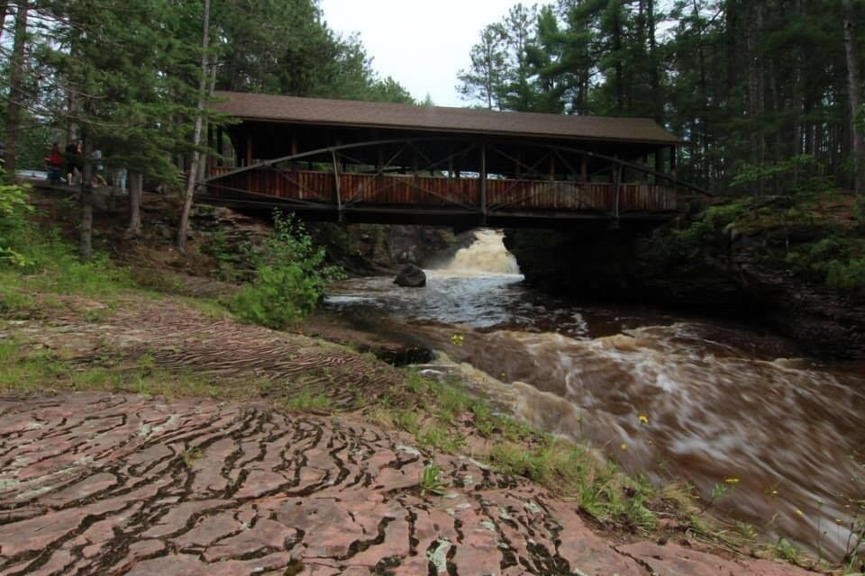 Amnicon Falls - 35 miles from the cabin